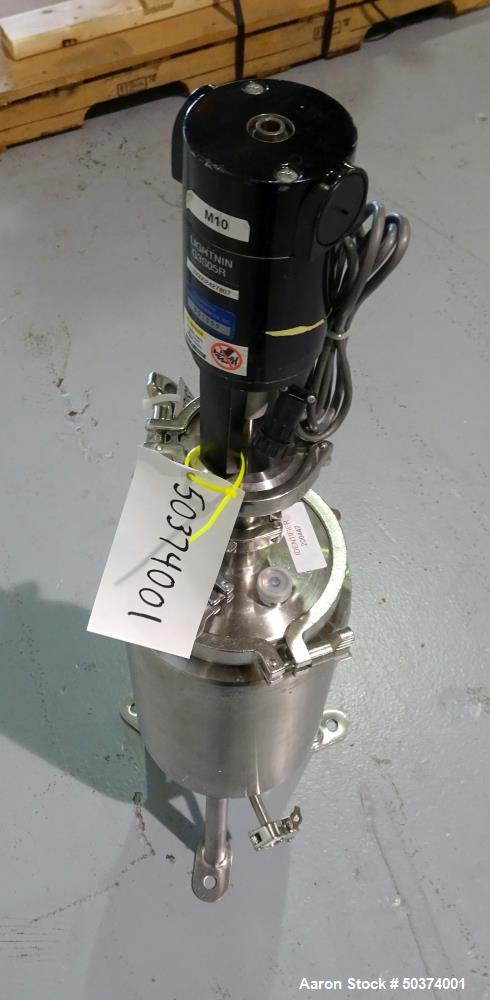 Used Allegheny Bradford 5 Liter Reactor, 1.32 Gallon, 316 Stainless Steel