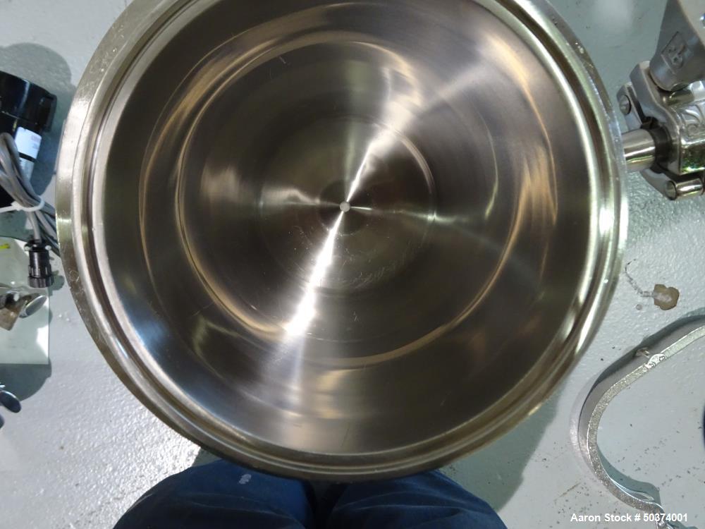 Used Allegheny Bradford 5 Liter Reactor, 1.32 Gallon, 316 Stainless Steel