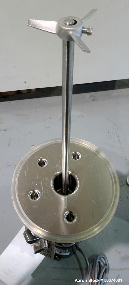 Used Allegheny Bradford 5 Liter Reactor, 1.32 Gallon, 316 Stainless Steel