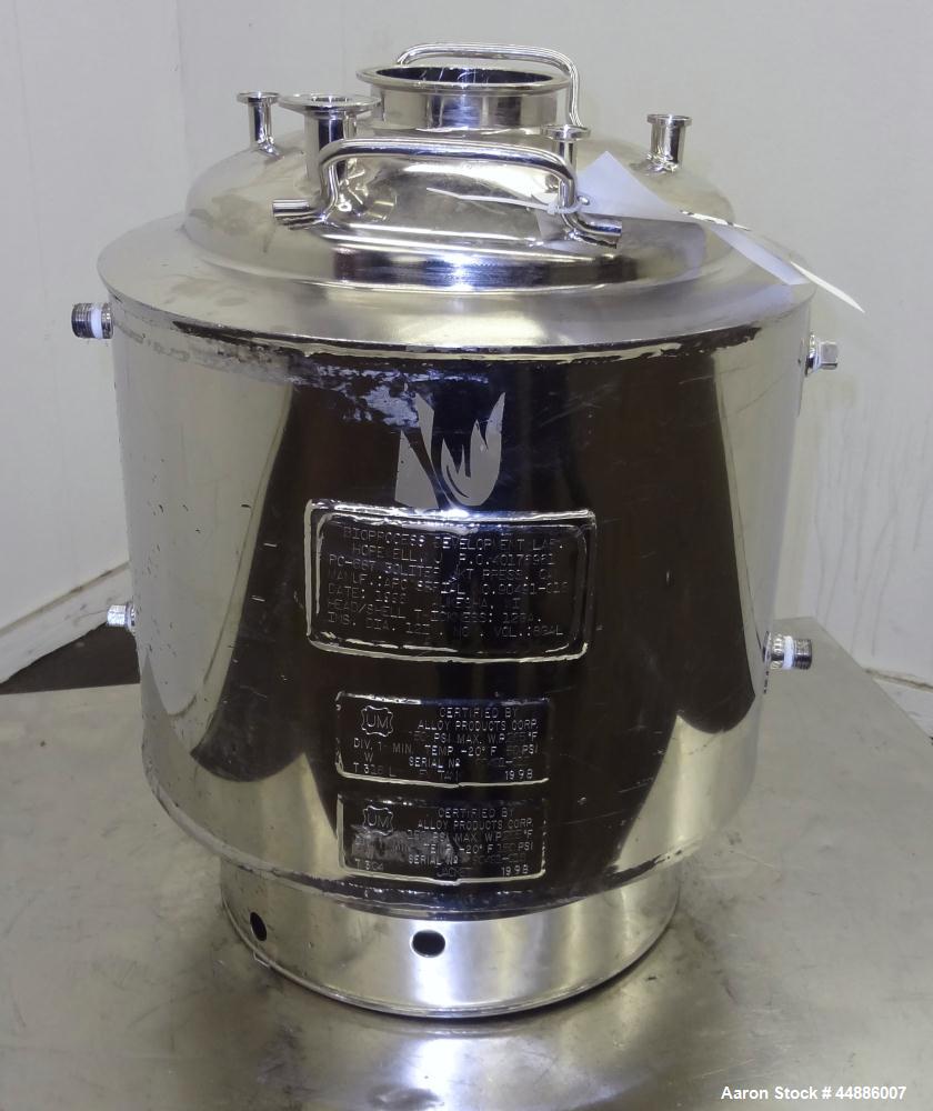 Used Alloy Products Reactor, 30 Liters (7.9 Gallons)