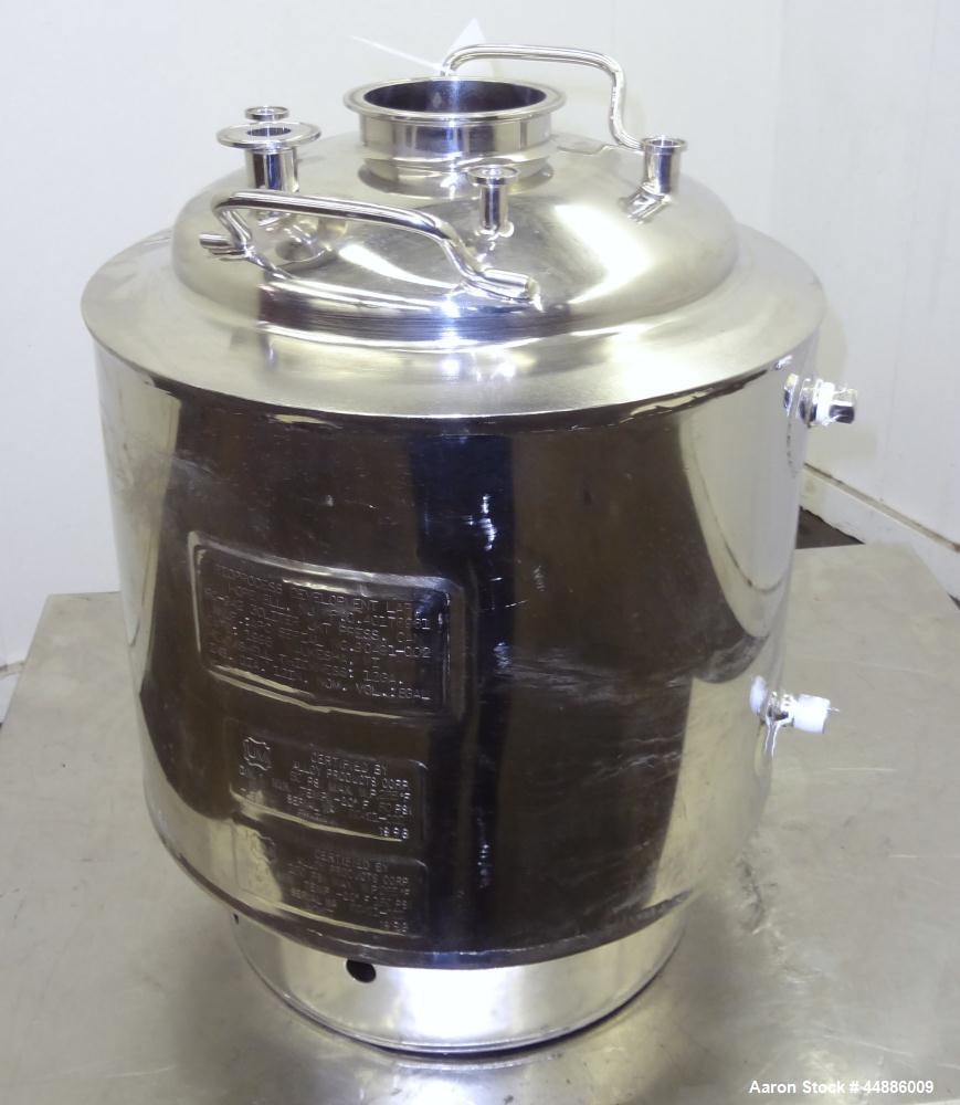 Used- Alloy Products Reactor, 30 Liters (7.9 Gallons)