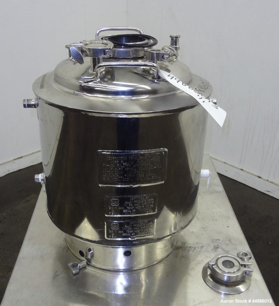 Used Alloy Products Reactor, 30 Liters (7.9 Gallons)