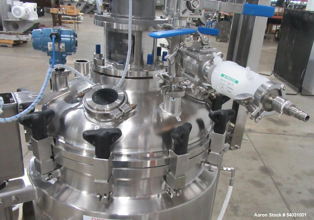 Buy Used Apache Stainless Agitated Reactor – 200 Liter, 316/304 SS, Vertical