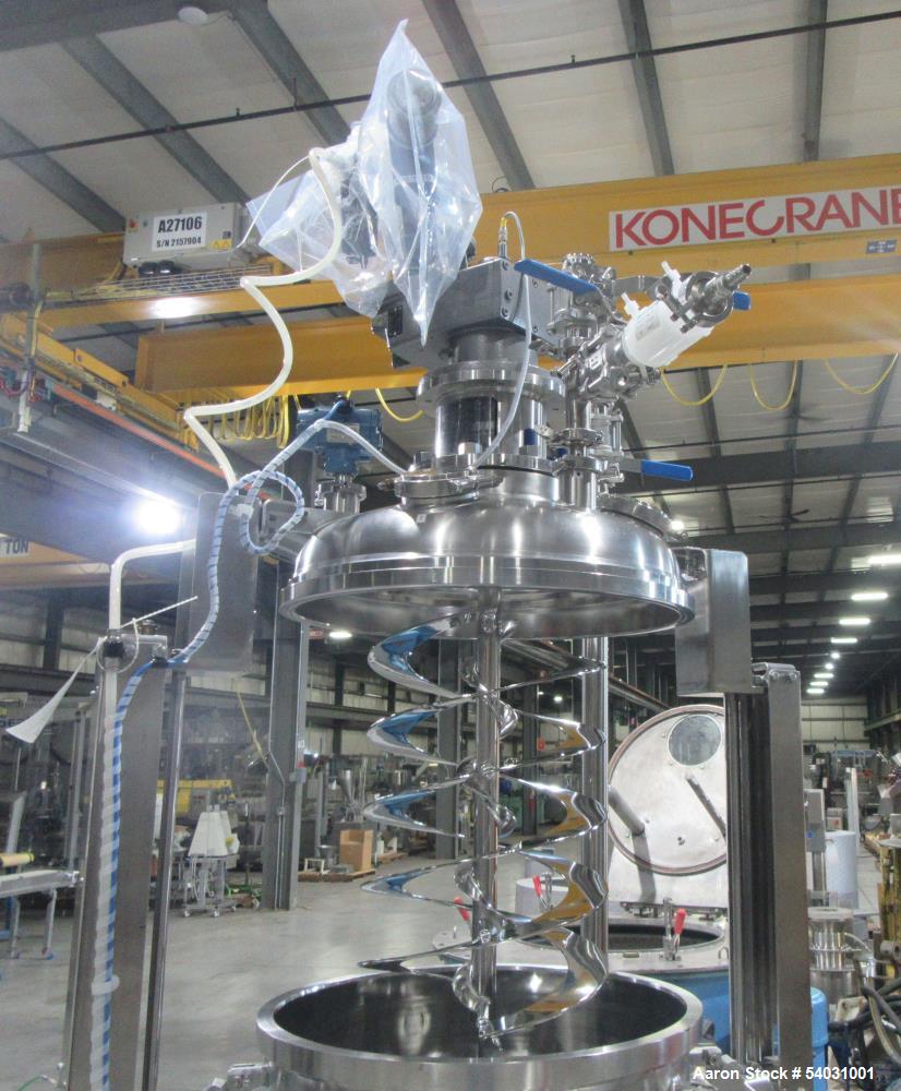 Buy Used Apache Stainless Agitated Reactor – 200 Liter, 316/304 SS, Vertical
