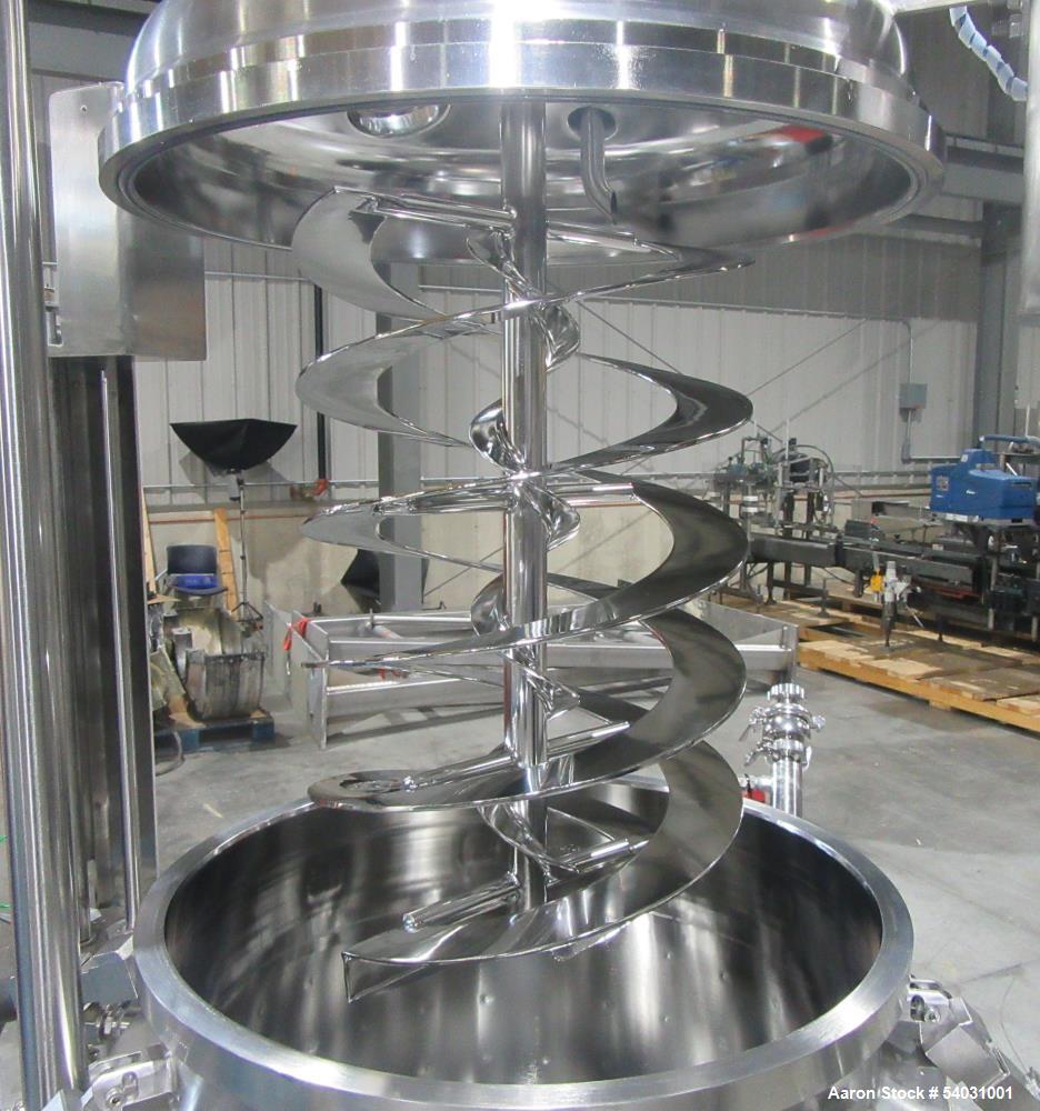 Buy Used Apache Stainless Agitated Reactor – 200 Liter, 316/304 SS, Vertical