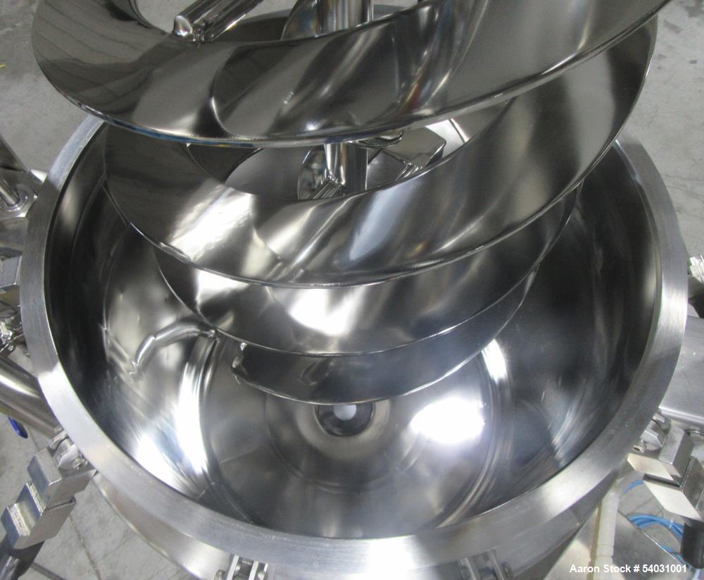 Buy Used Apache Stainless Agitated Reactor – 200 Liter, 316/304 SS, Vertical