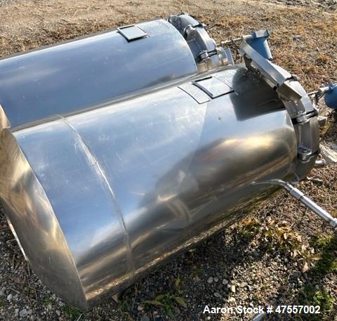 Used Brighton Corporation Reactor Body, 49.7 Gallon. 316L Stainless Steel,