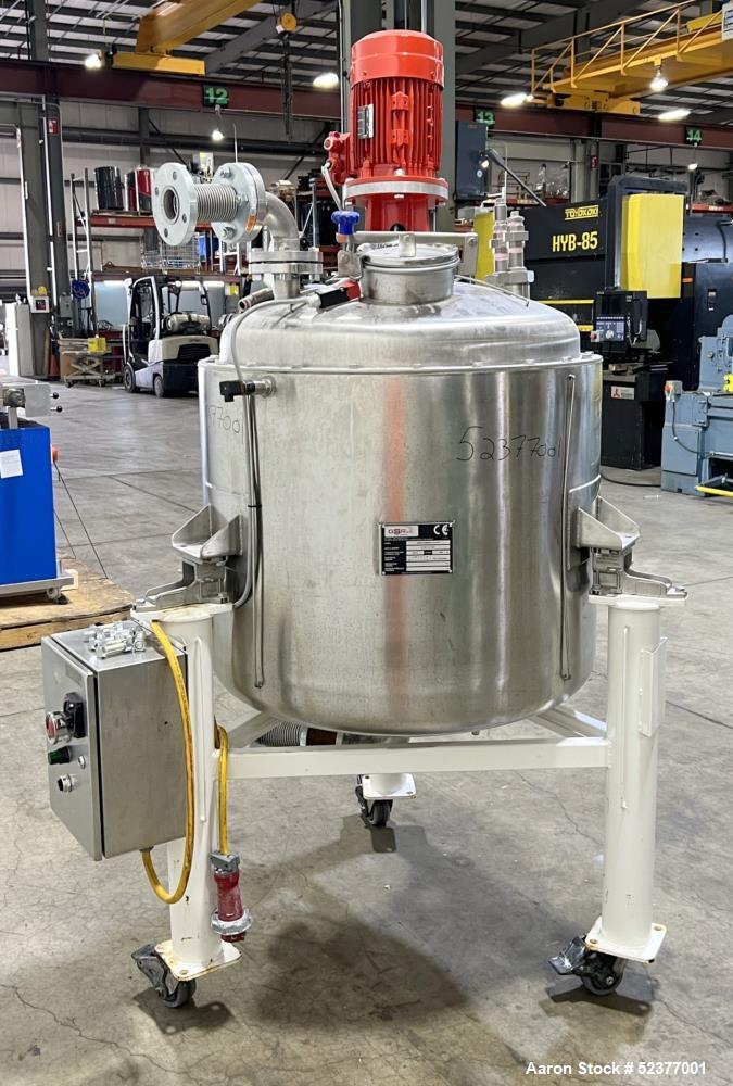 Used GSR SRL CT/400 Cocoa Machinery Homogenizer – 304 SS, 100-600kg Capacity