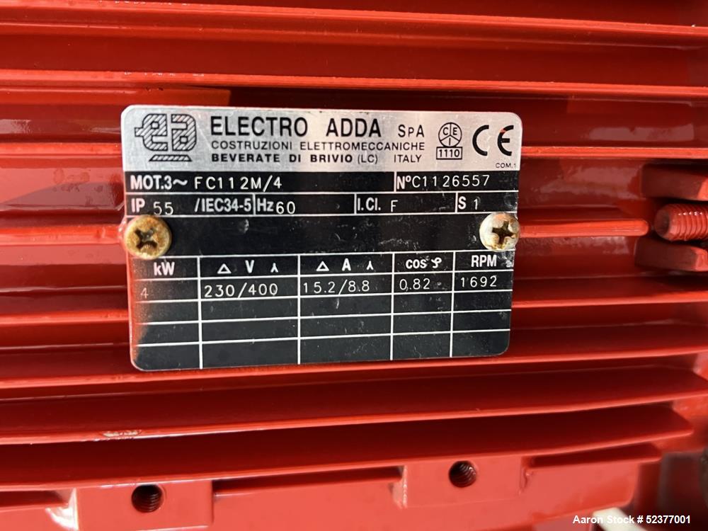 Used GSR SRL CT/400 Cocoa Machinery Homogenizer – 304 SS, 100-600kg Capacity