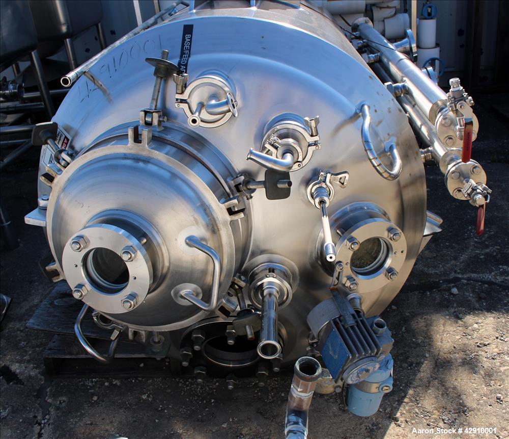 Used Cherry Burrell Reactor, 320 Gallon