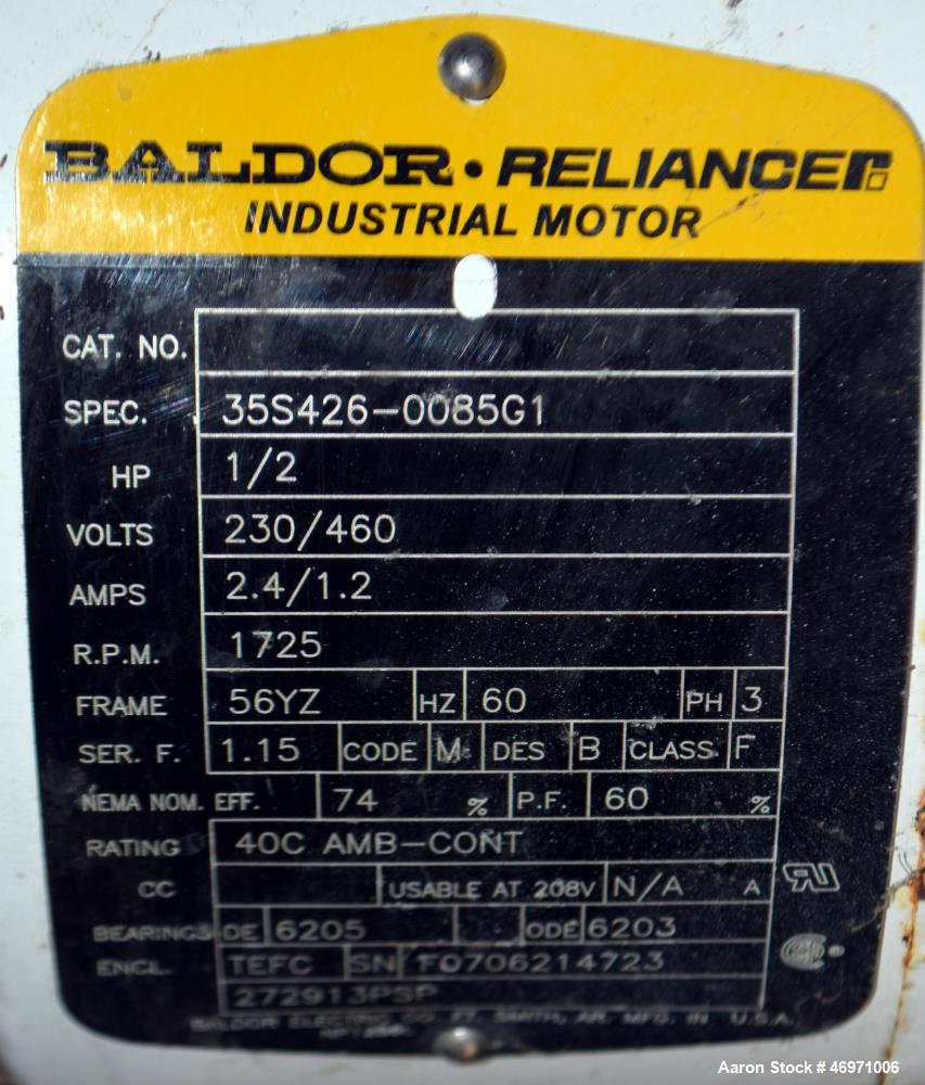 Used Crepaco Reactor, 64 Gallon
