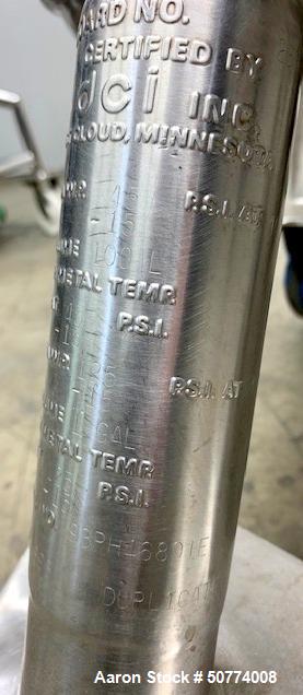 Used DCI Reactor, 100 Liters