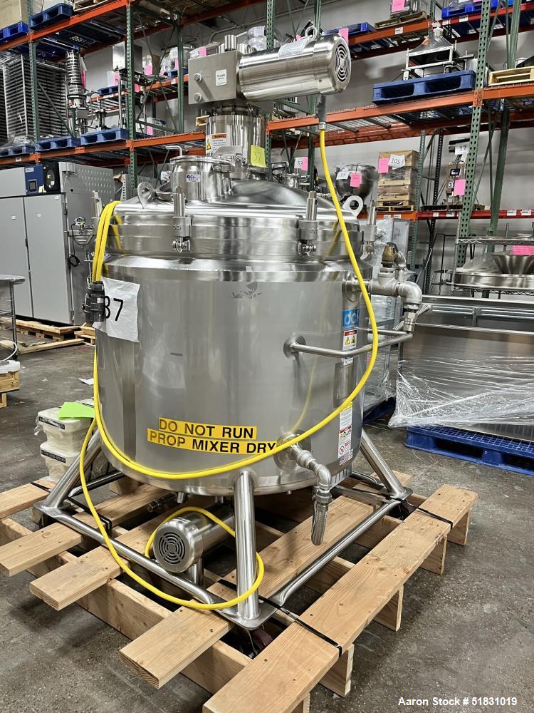 UsedDCI Stainless Steel Jacketed Reactor, 200 Ga