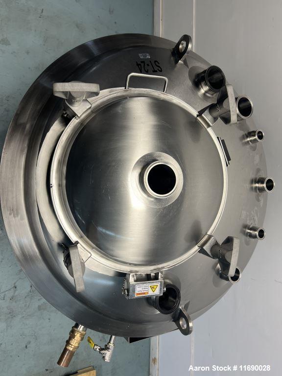 Used DCI 1,000 Liter Stainless Steel Mixing Reactor | 30 PSI Jacketed Emulsification Vessel