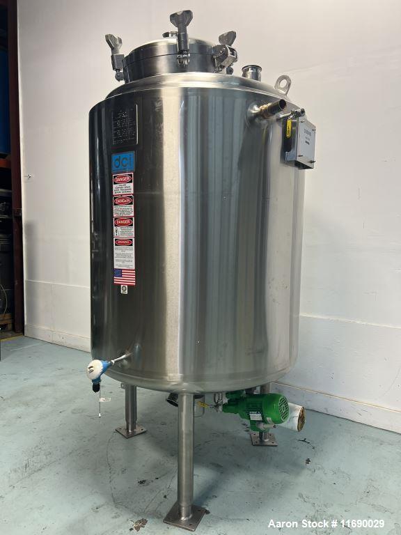 DCI 1,000 Liter Reactor – Jacketed Emulsification Mixing Tank