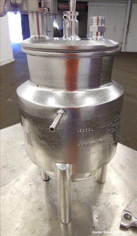 Used 316 Stainless Steel Vertical DCI Reactor, 3 Liter (0.79 Gallon)