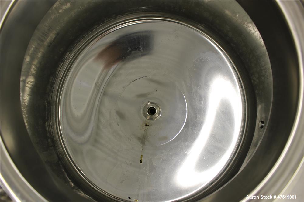Used DCI Reactor, 68.6 Gallons (260 Liter), 316L Stainless Steel, Vertical.