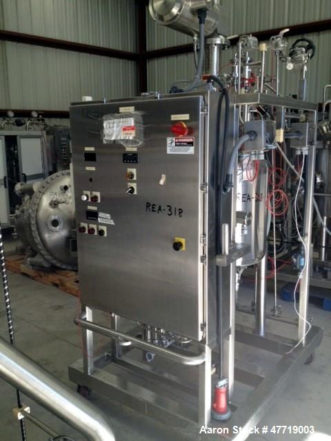 Used DCI 100-Liter Reactor – 316L Stainless Steel, 10HP Admix Rotosolver, Jacketed