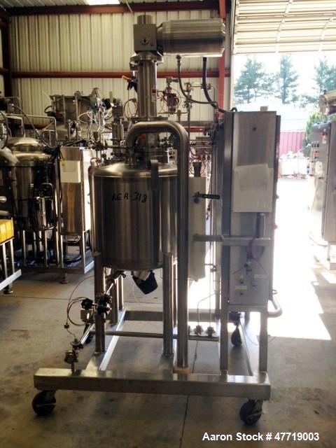 Used DCI 100-Liter Reactor – 316L Stainless Steel, 10HP Admix Rotosolver, Jacketed