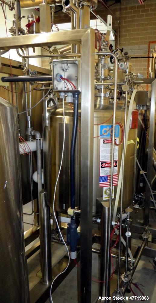 Used DCI 100-Liter Reactor – 316L Stainless Steel, 10HP Admix Rotosolver, Jacketed