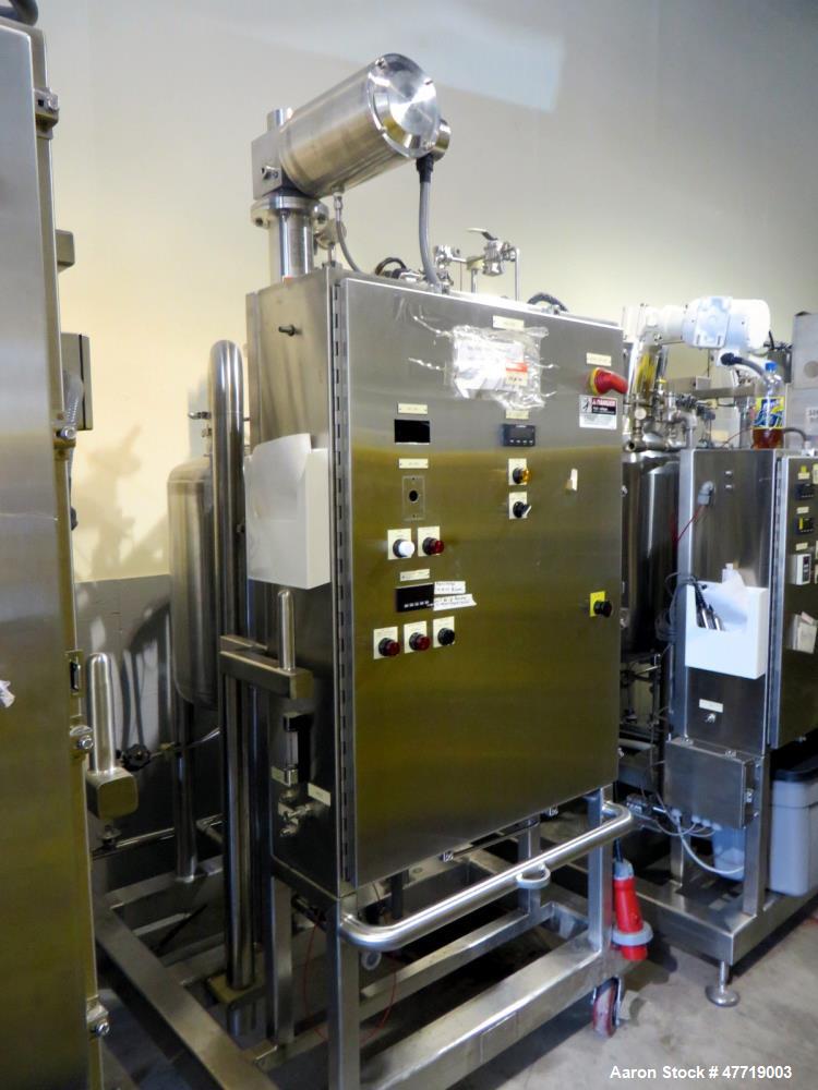 Used DCI 100-Liter Reactor – 316L Stainless Steel, 10HP Admix Rotosolver, Jacketed