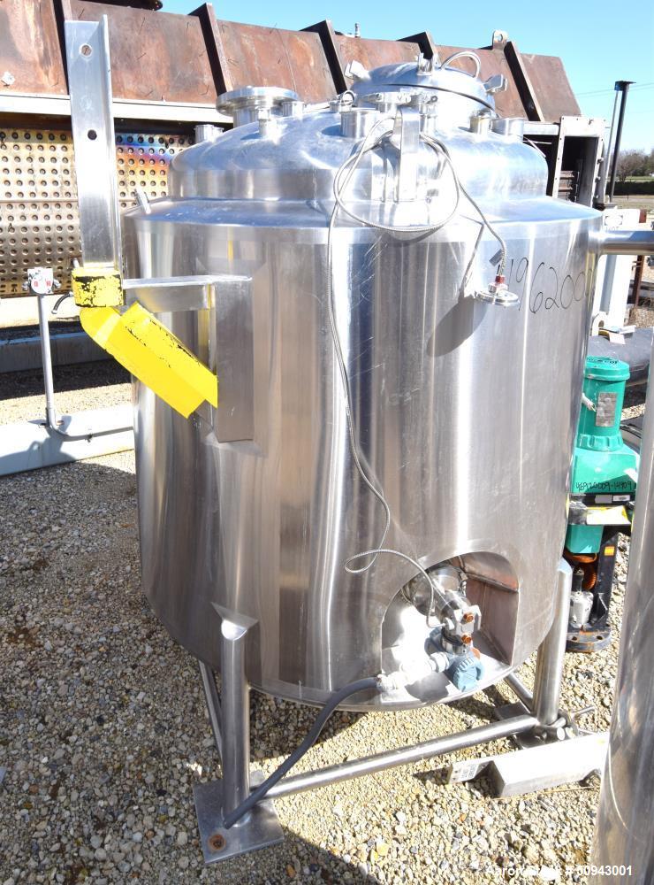 Used DCI Reactor, 1,000 Liter (264 Gallon),