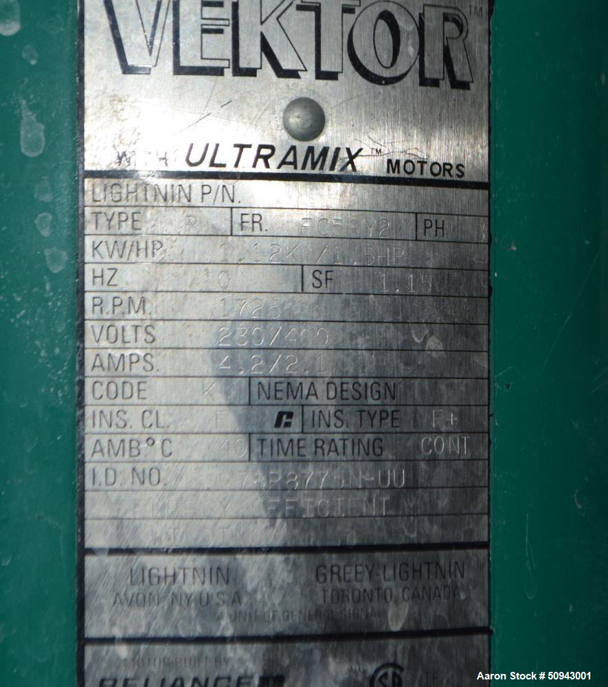 Used DCI Reactor, 1,000 Liter (264 Gallon),