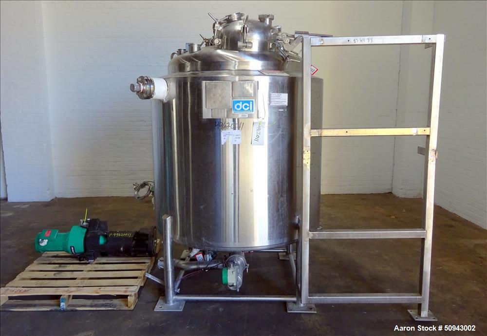 Used- DCI Reactor, 1,000 Liter (264 Gallon)