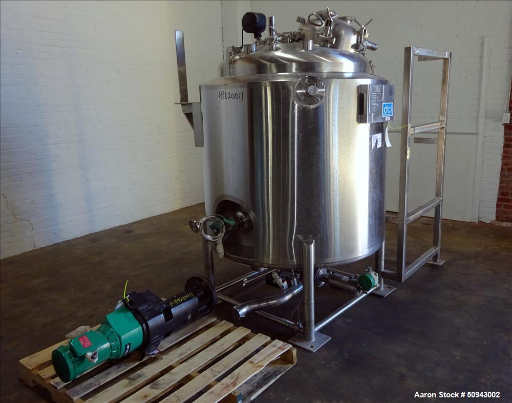 Used DCI Reactor, 1,000 Liter (264 Gallon)