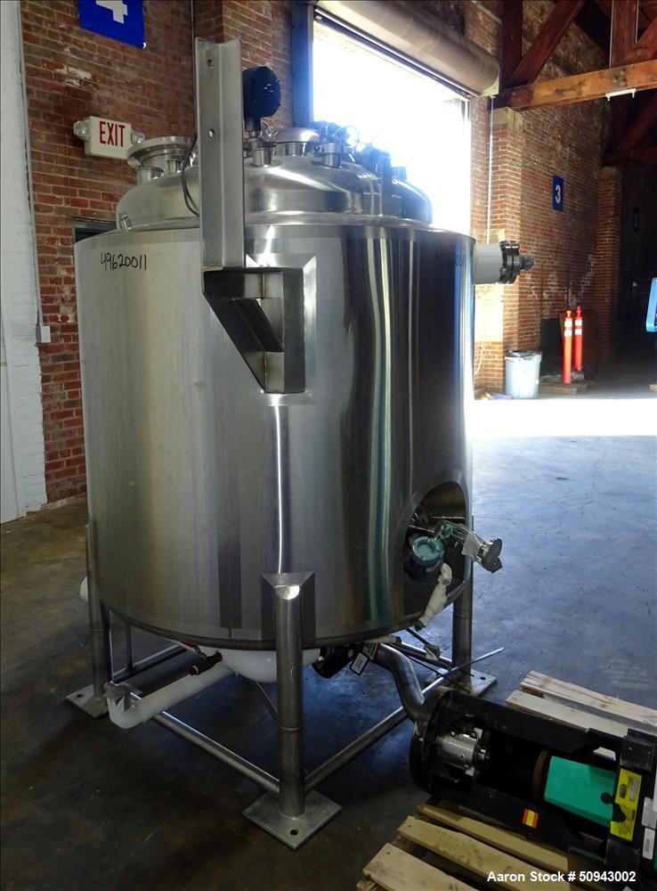 Used DCI Reactor, 1,000 Liter (264 Gallon)