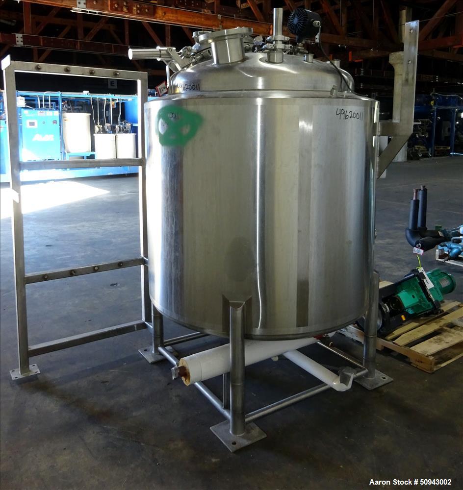 Used- DCI Reactor, 1,000 Liter (264 Gallon)