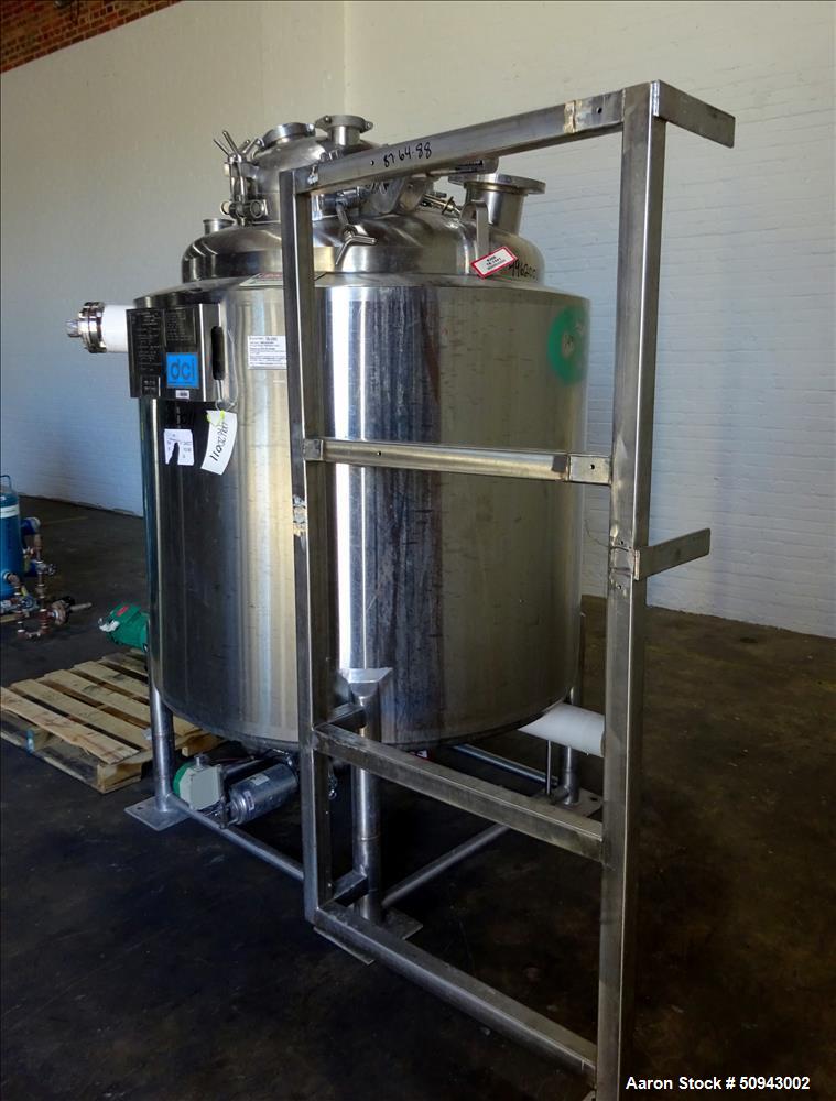 Used DCI Reactor, 1,000 Liter (264 Gallon)