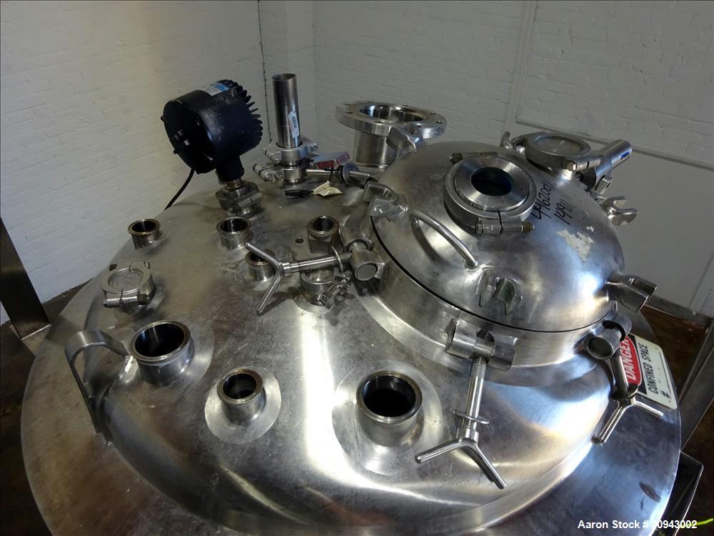 Used DCI Reactor, 1,000 Liter (264 Gallon)