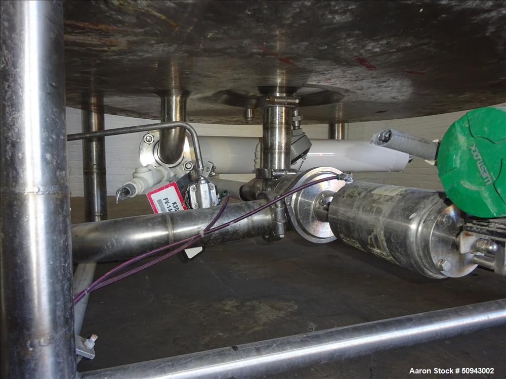 Used DCI Reactor, 1,000 Liter (264 Gallon)