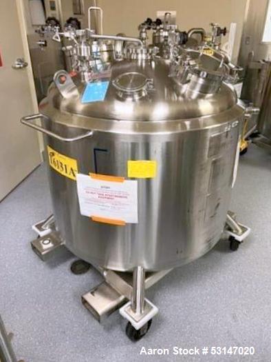 DCI 600-Liter (158 Gallon) Hastelloy Reactor Vessel.