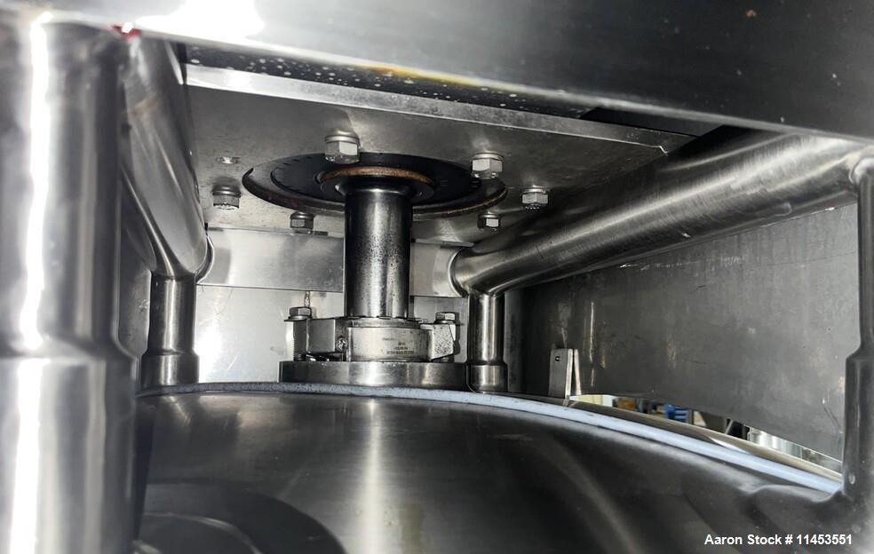 Used 160 Gallon Feldmeier Reactor, 316L stainless steel construction