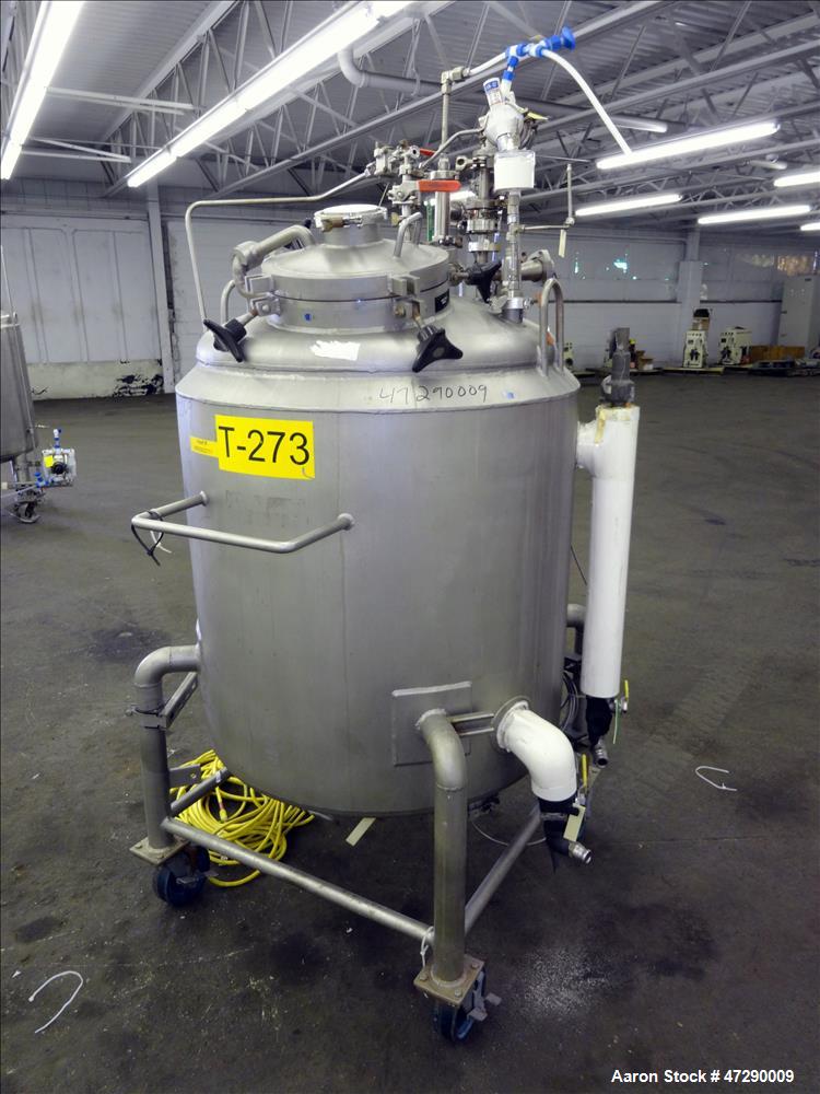 Used Lee Industries Reactor, Model 100U, 100 Gallon, 316 Stainless Steel