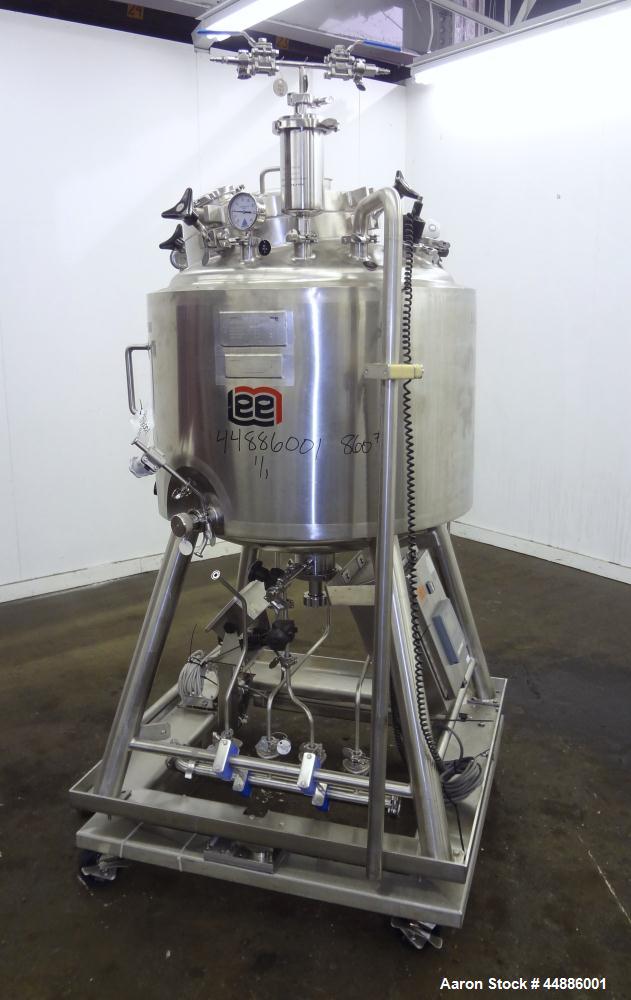 Used Lee Industries Reactor, 300 Liters (79.2 Gallons)