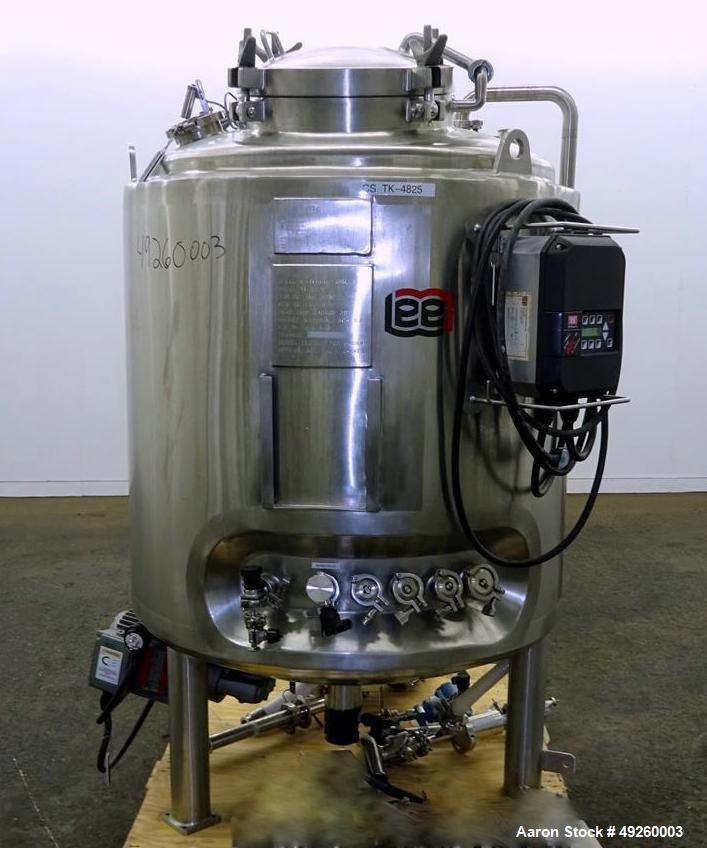 Used LEE Industries Reactor, 500 Liter (132.08 Gallon)