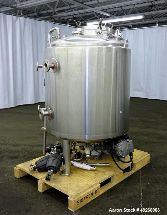 Used- LEE Industries Reactor, 500 Liter (132.08 Gallon)