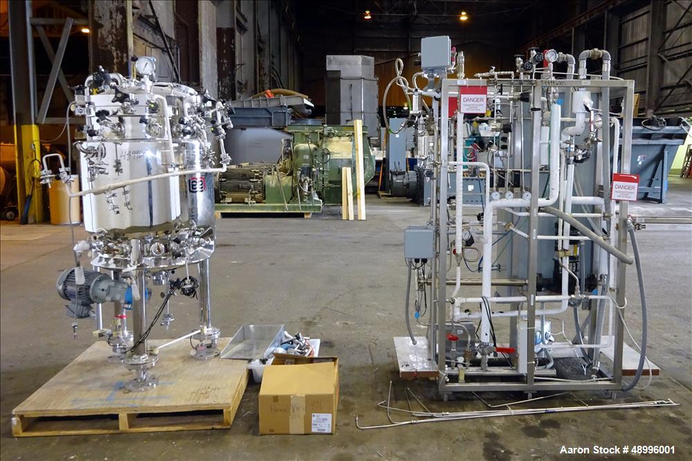 Used Lee Industries Fermenter / Reactor, 250 Liter (66 Gallon) Stainless Steel,