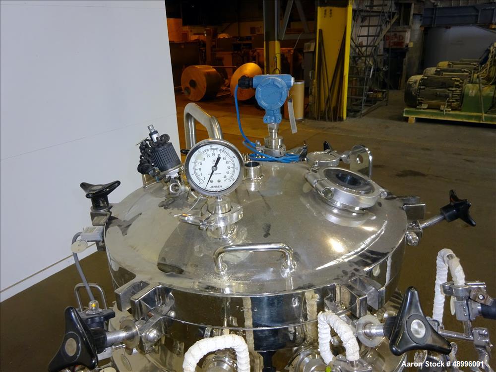 Used Lee Industries Fermenter / Reactor, 250 Liter (66 Gallon) Stainless Steel,
