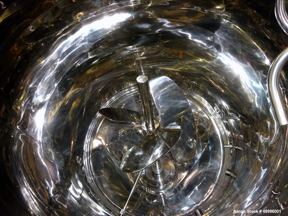 Used Lee Industries Fermenter / Reactor, 250 Liter (66 Gallon) Stainless Steel,