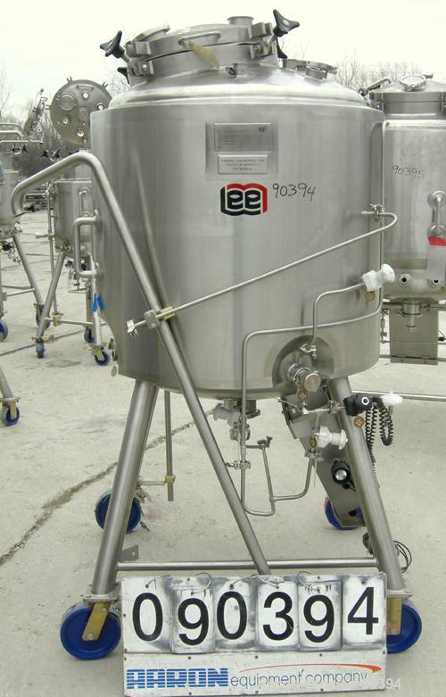 Used Lee Industries Reactor, 158 Gallon