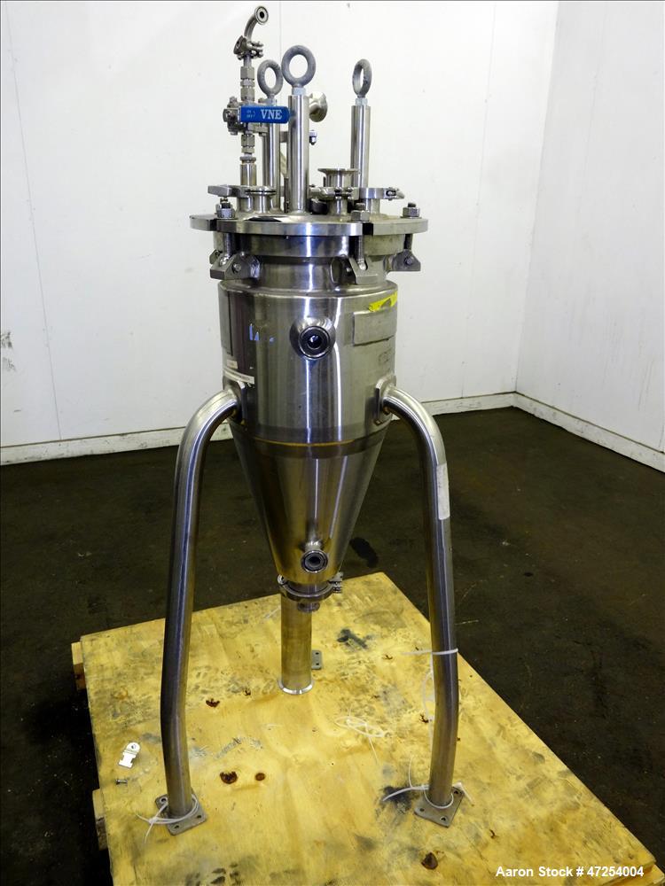 Used- Paul Mueller Reactor, 25 Liters (6.6 Gallon), 316 Stainless Steel