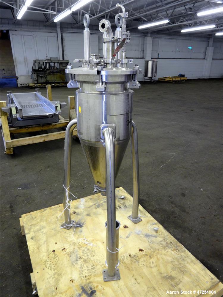Used- Paul Mueller Reactor, 25 Liters (6.6 Gallon), 316 Stainless Steel