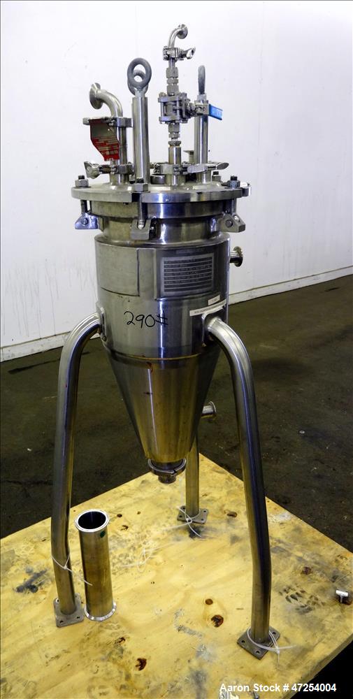 Used- Paul Mueller Reactor, 25 Liters (6.6 Gallon), 316 Stainless Steel