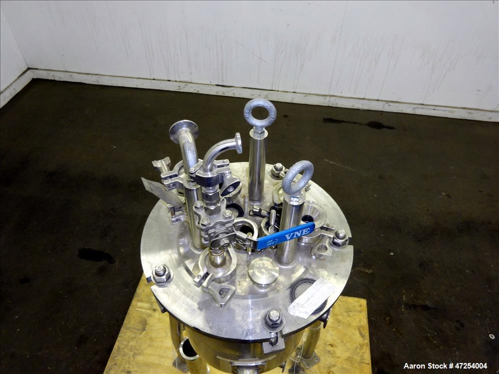 Used Paul Mueller Reactor, 25 Liters (6.6 Gallon), 316 Stainless Steel
