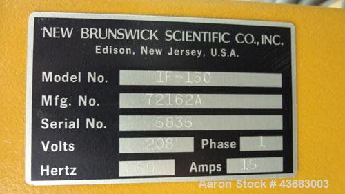 Used New Brunswick Fermentation System, Model 1F-150