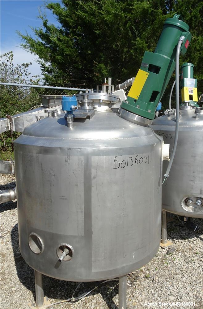 Used Northland Stainless Reactor, Approximate 200 Gallon, 316 Stainless Steel